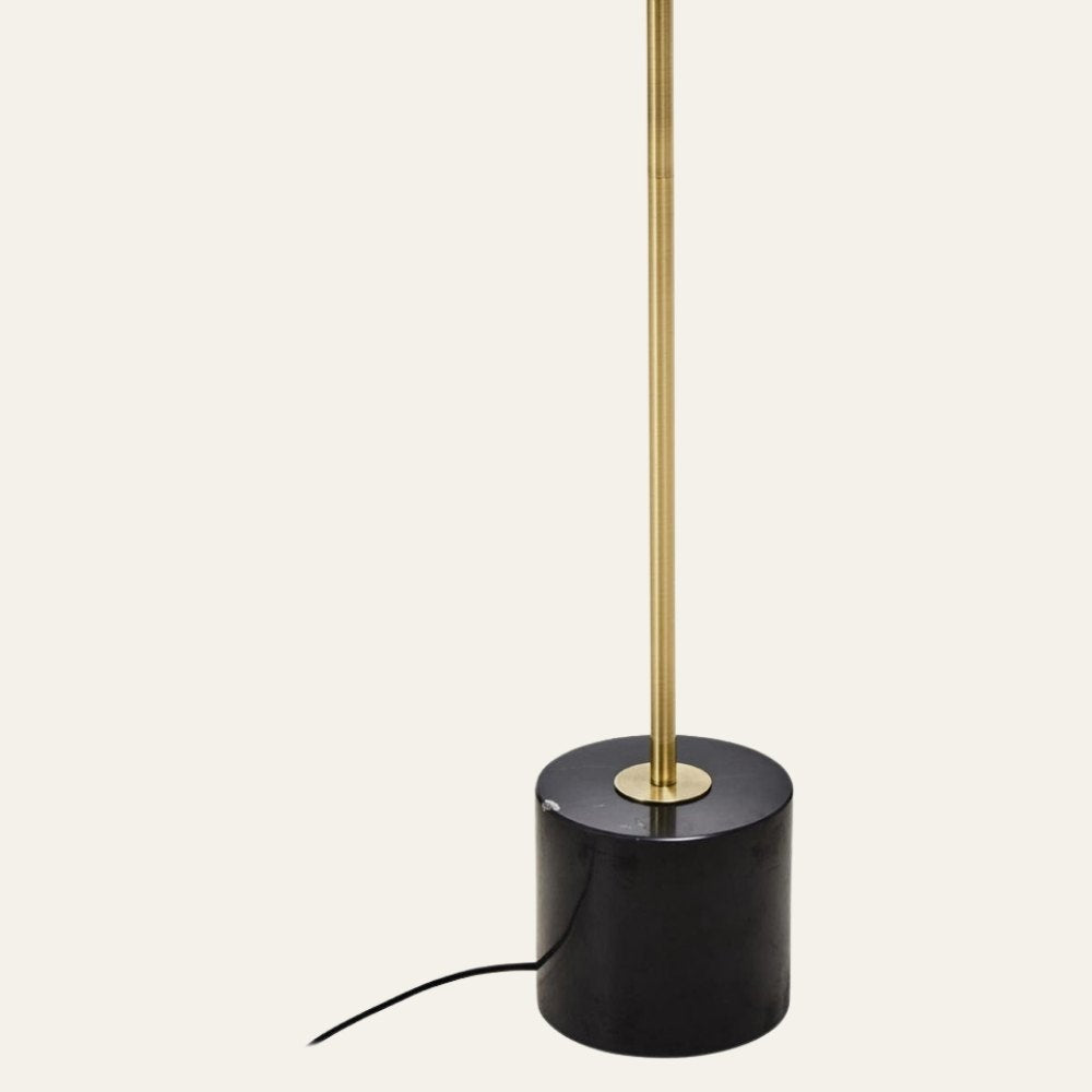 Murdoch Black Marble Base Floor Lamp