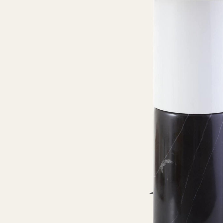 Eben Black Marble Base Table Lamp