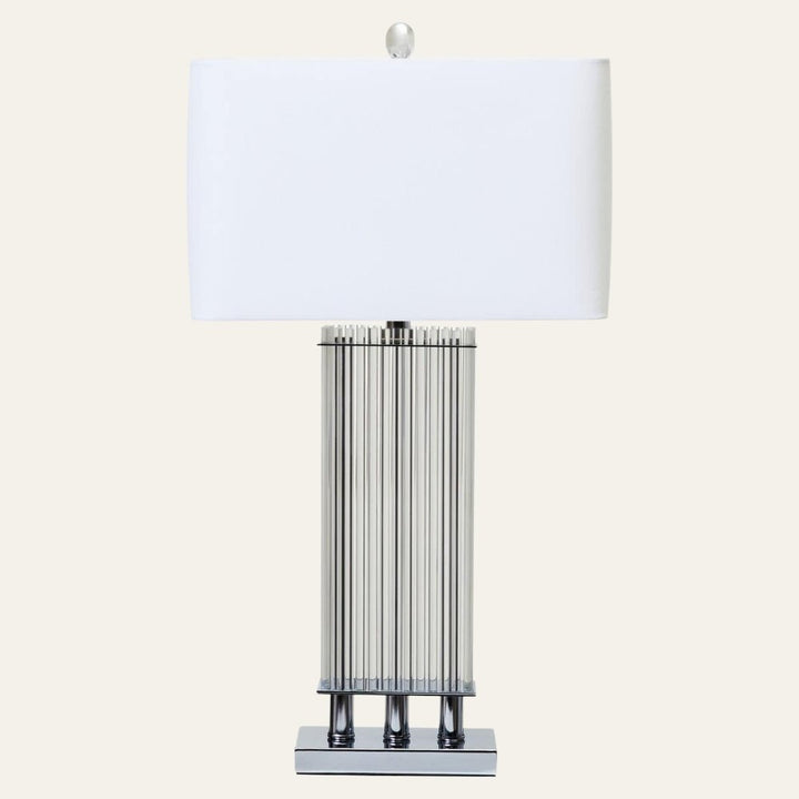 Elana Silver Base Table Lamp