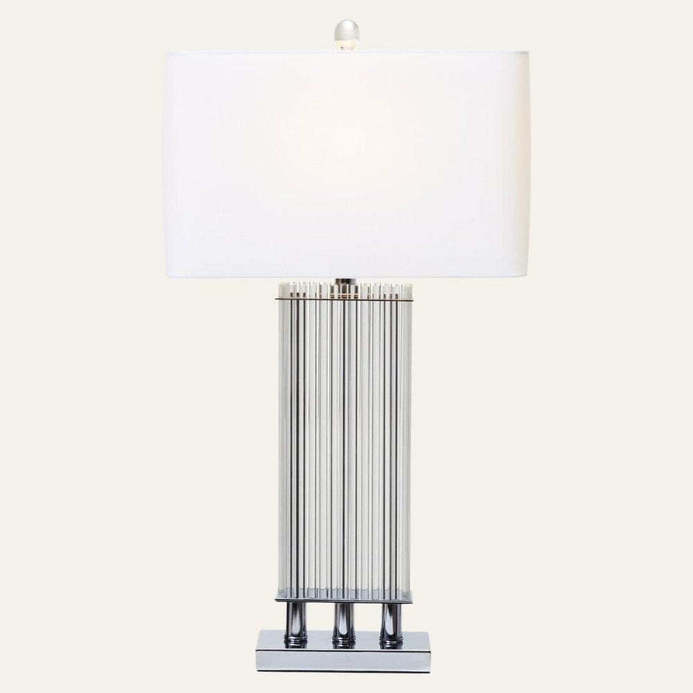 Elana Silver Base Table Lamp