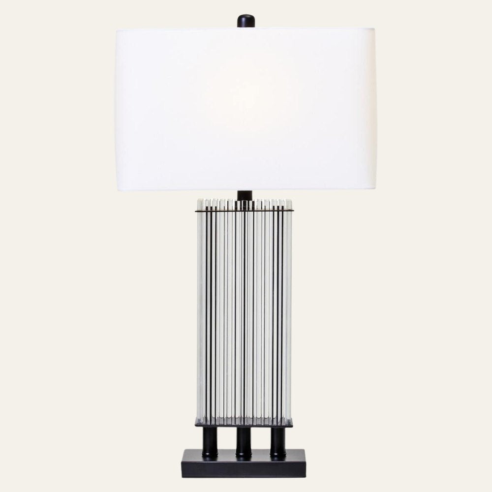 Elana Black Base Table Lamp