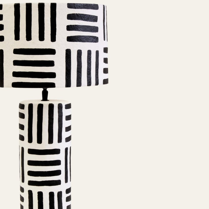 Carta Geometric Lines Table Lamp