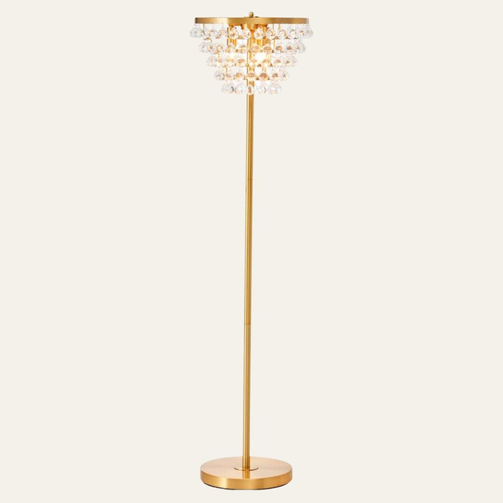 Hutchinson Crystal Floor Lamp