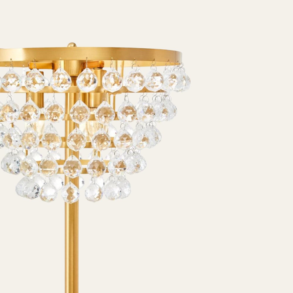 Hutchinson Crystal Floor Lamp