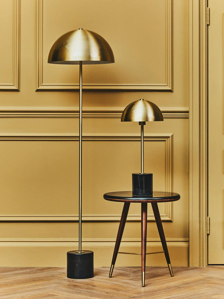 Murdoch Black Marble Base Floor Lamp