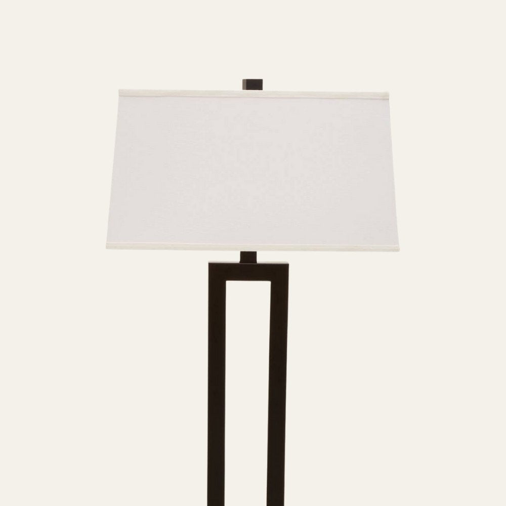 Leora Black Floor Lamp