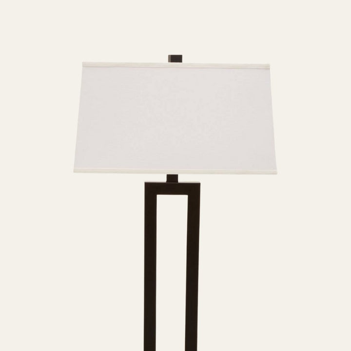 Leora Black Floor Lamp