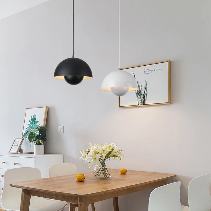 Modern Semicircular Pendant Light
