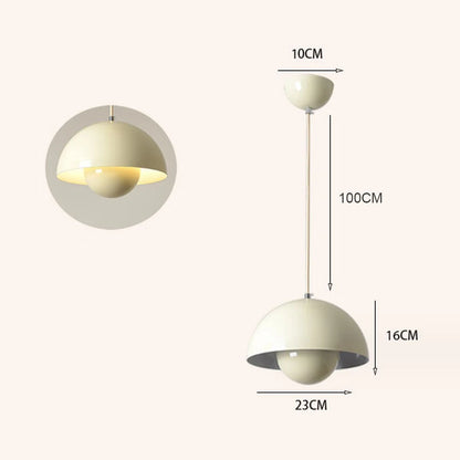 Modern Semicircular Pendant Light