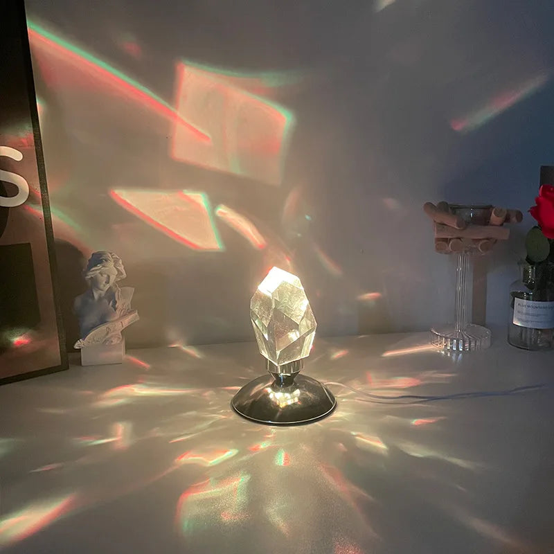 Crystal Shadow Lamp