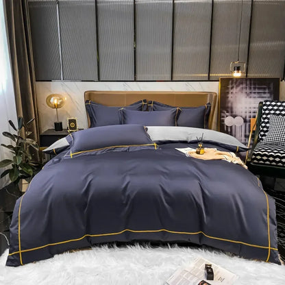 Solid Color Egyptian Cotton Bedding Sets