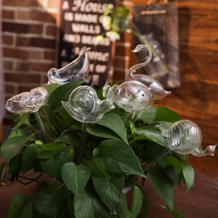 Glass Self-Watering Globe for Plants