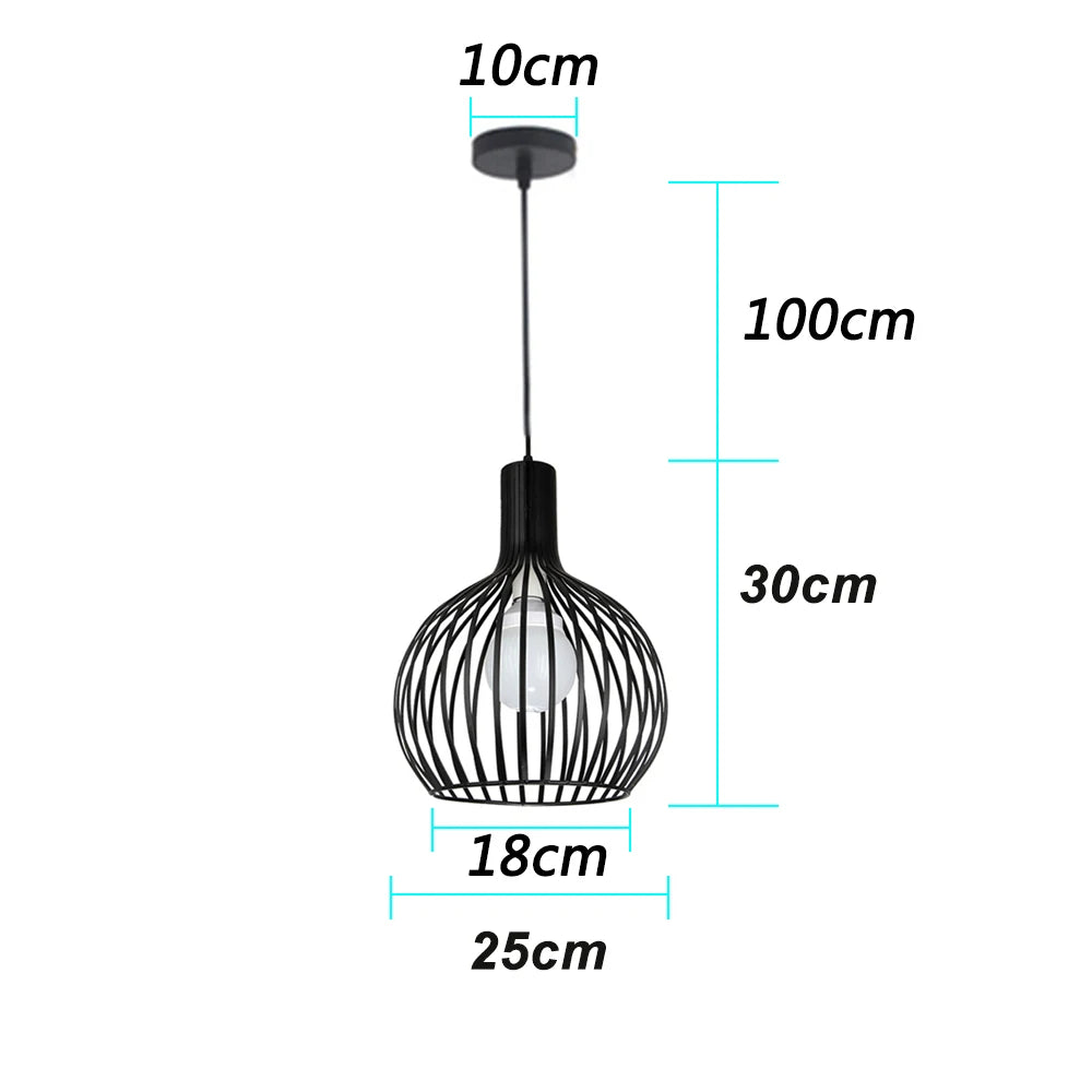 Retro Loft Metal Pendant Lamp