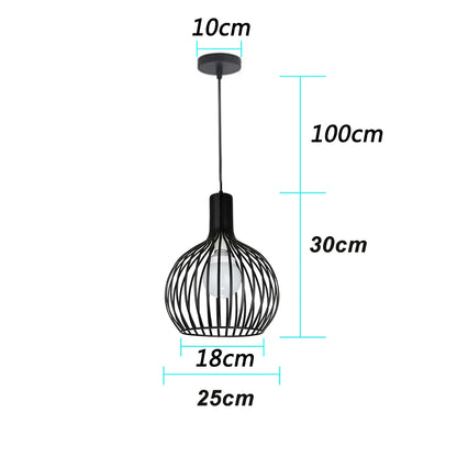 Retro Loft Metal Pendant Lamp