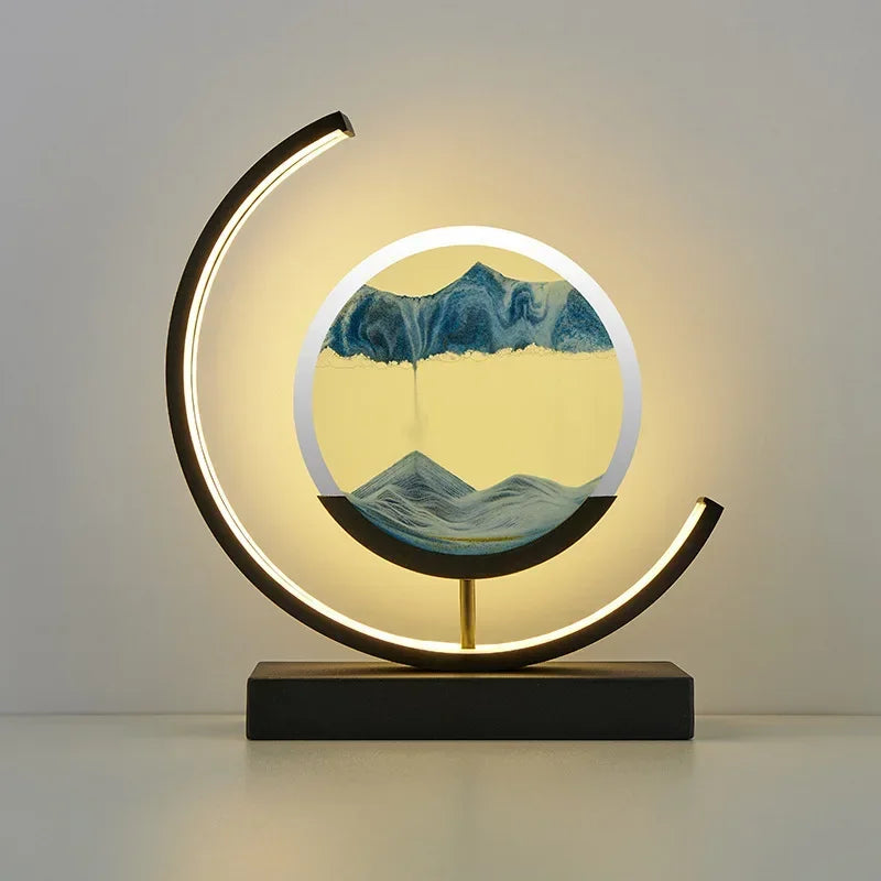Mystic Sandscape LED Table Lamp