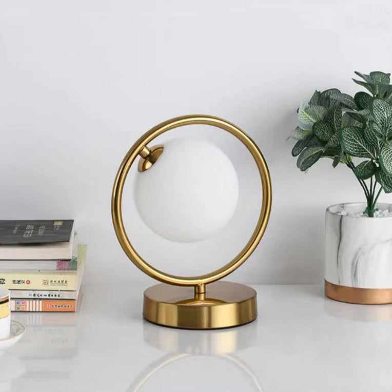 Nordic Glass Ball Desk Lamp