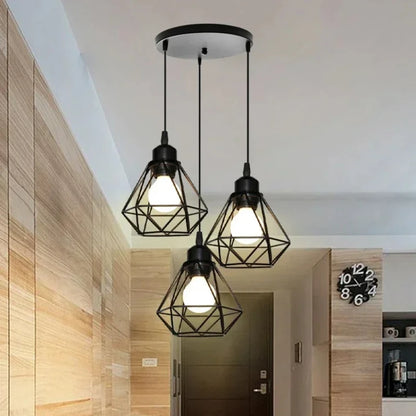 Nordic Single Head Iron Pendant Light