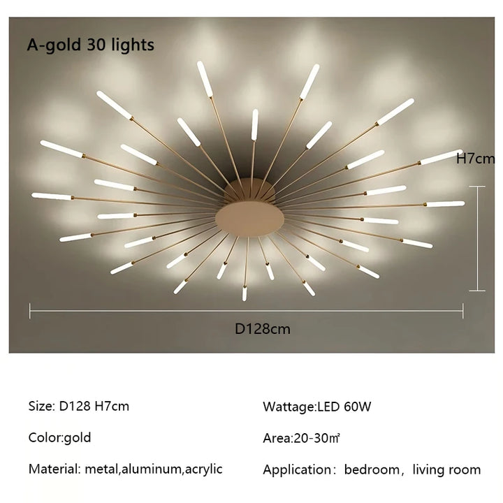 Modern Fireworks LED Light