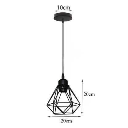 Nordic Single Head Iron Pendant Light