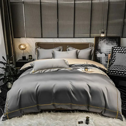 Solid Color Egyptian Cotton Bedding Sets