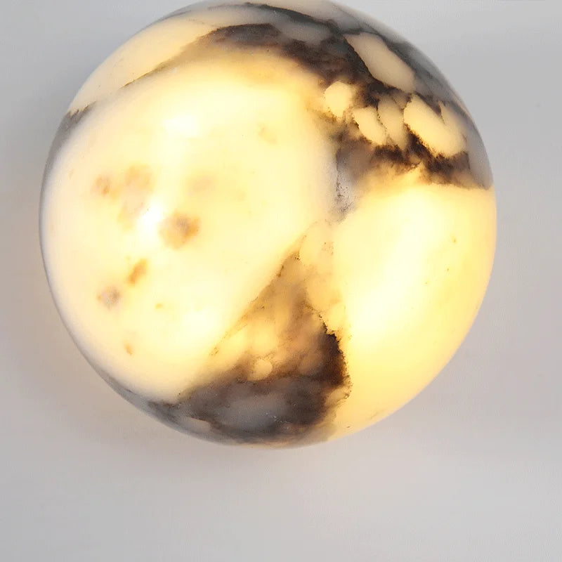 Natural Stone Marble Wall Lamp