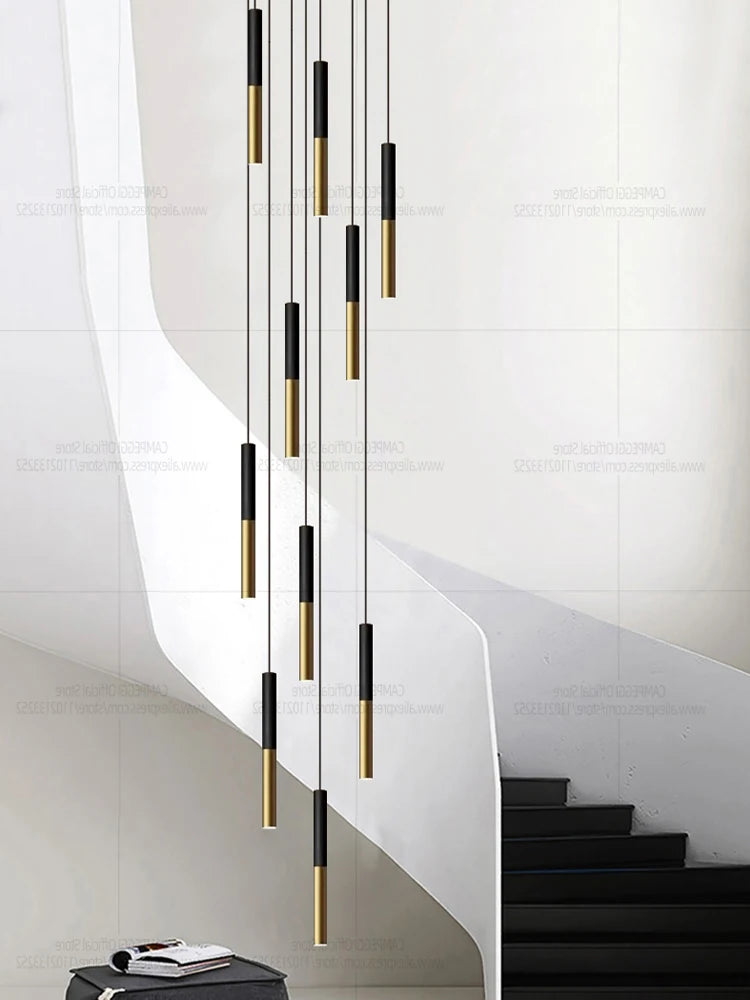 Modern Minimalist Long Pendant