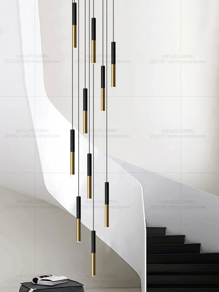 Modern Minimalist Long Pendant
