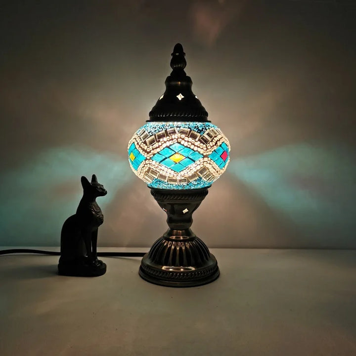 Mosaic Glass Table Lamp