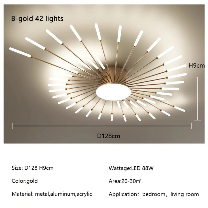 Modern Fireworks LED Light