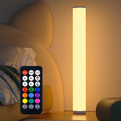 Smart RGB LED Corner Floor Lamp