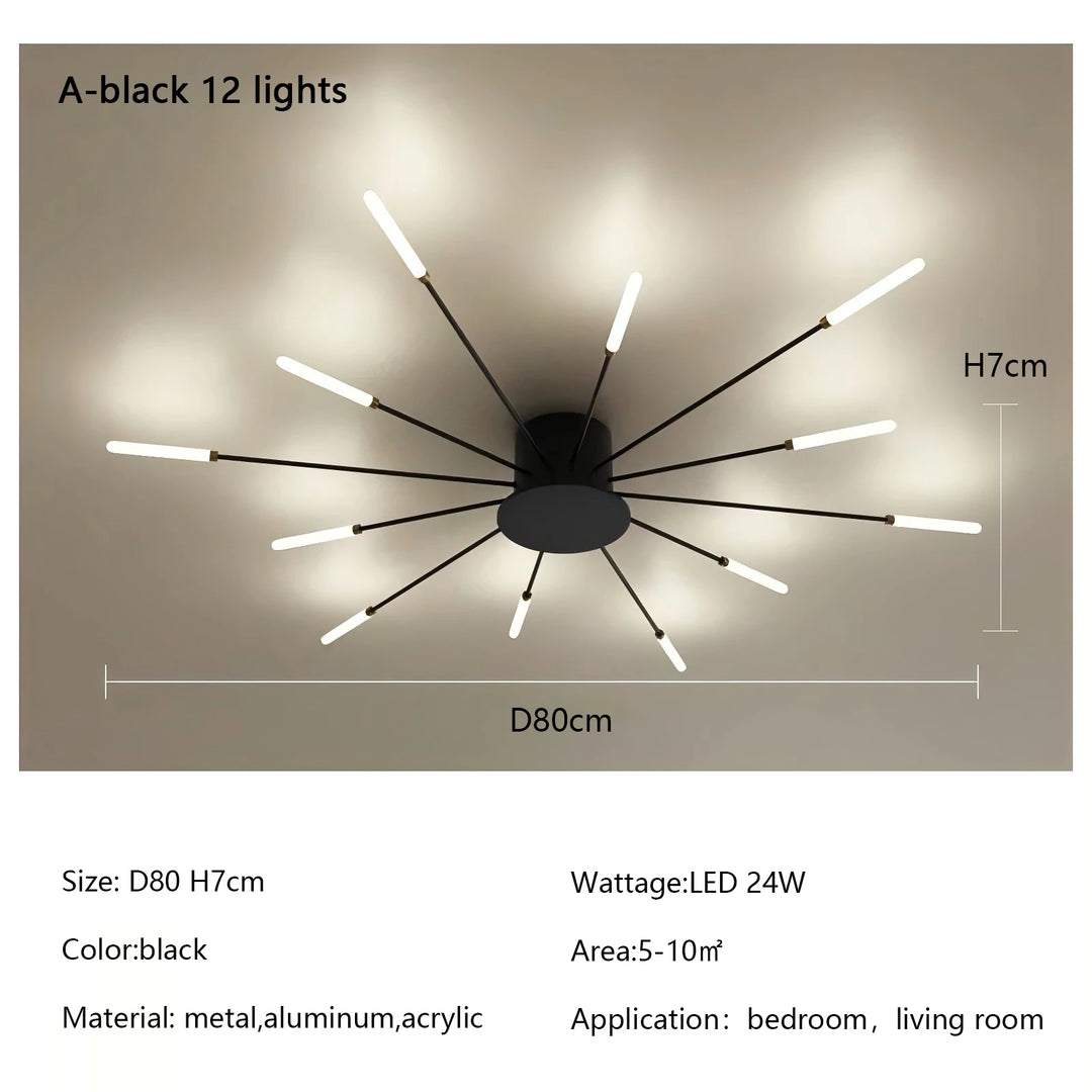 Modern Fireworks LED Light