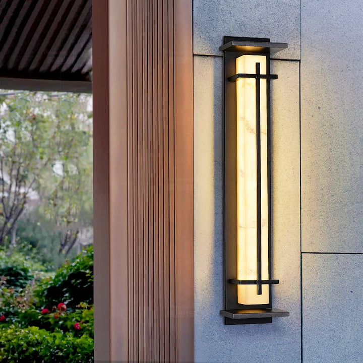 Modern Outdoor Stainless Steel Wall Lamp