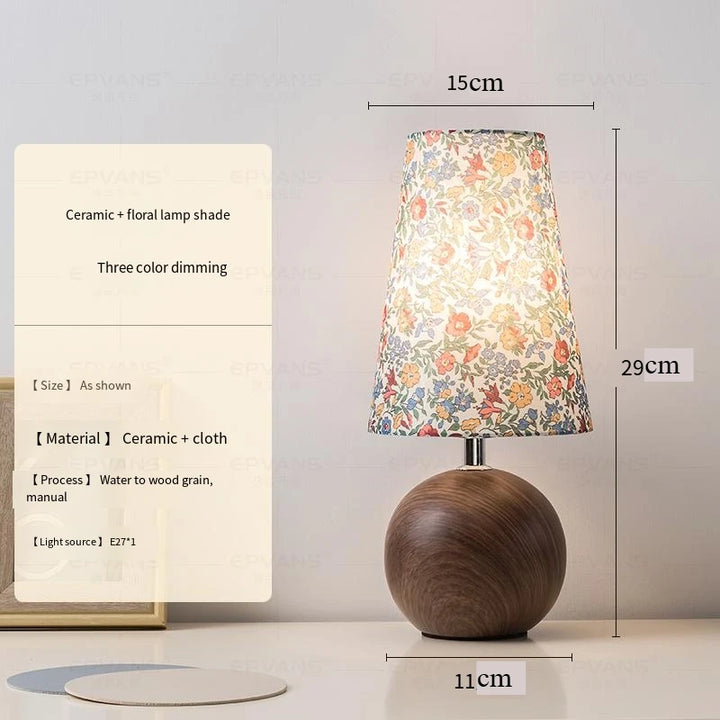 Provence Floral Table Lamp