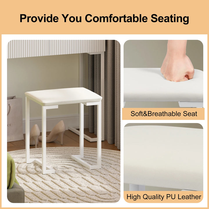 White Dressing Table Set