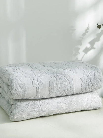 Jacquard Cotton Towel Blanket