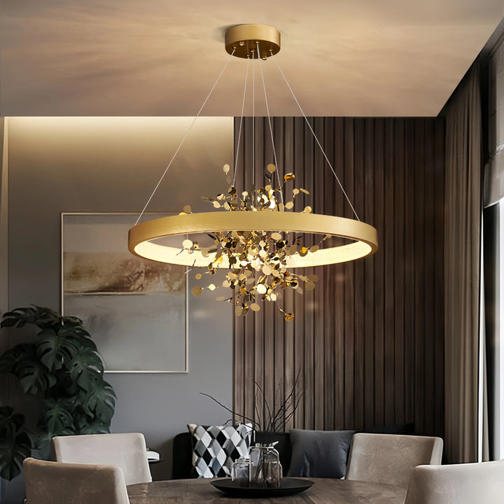 Modern Art Ring Pendant Light