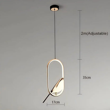 Nordic Bird Pendant Light