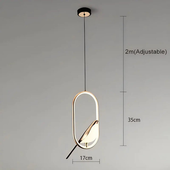 Nordic Bird Pendant Light