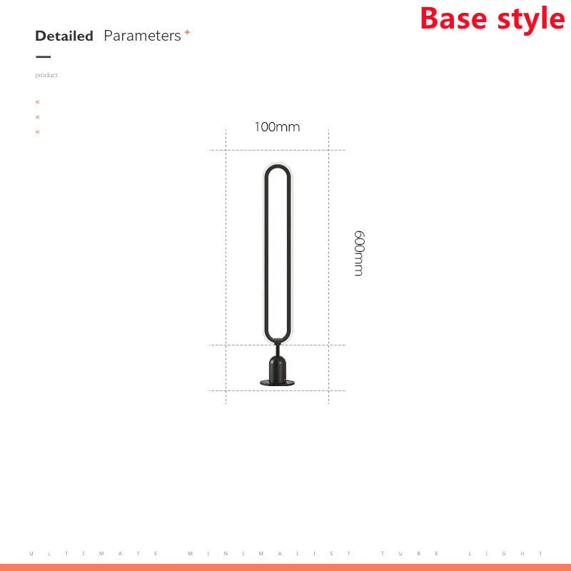 Minimalist LED Lawn Lamps