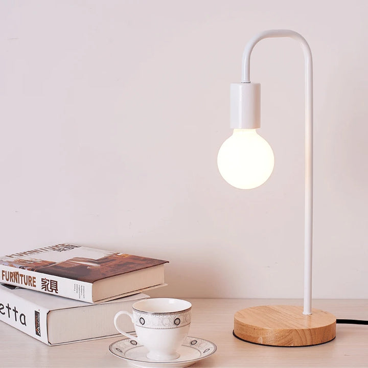Black & White Loft Vintage Desk Lamp