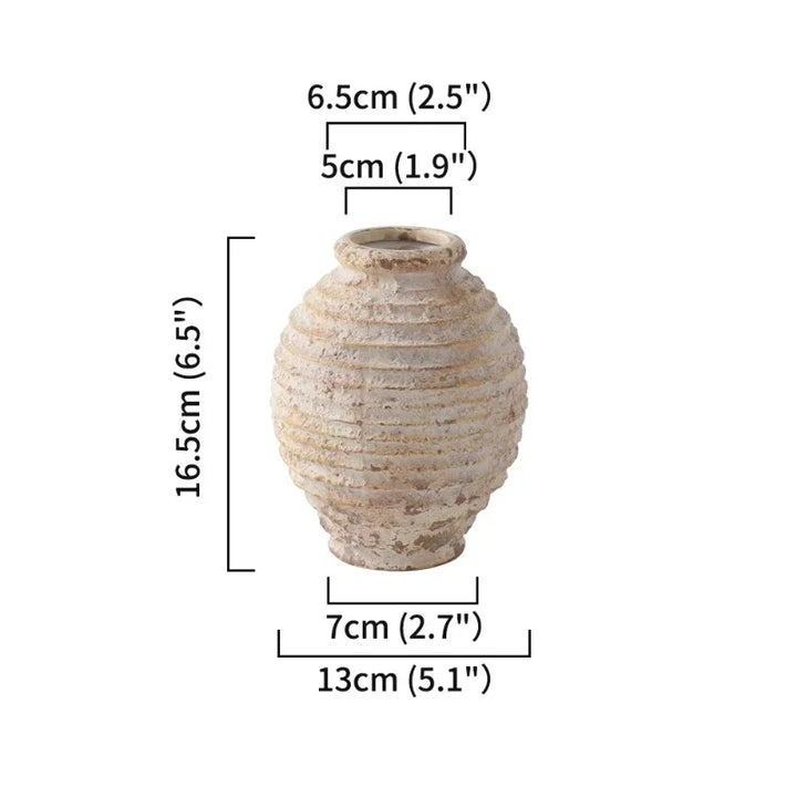Retro Rough Pottery Vase