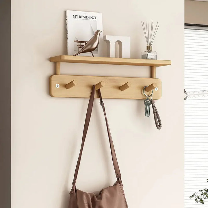 Bamboo Coat Rack