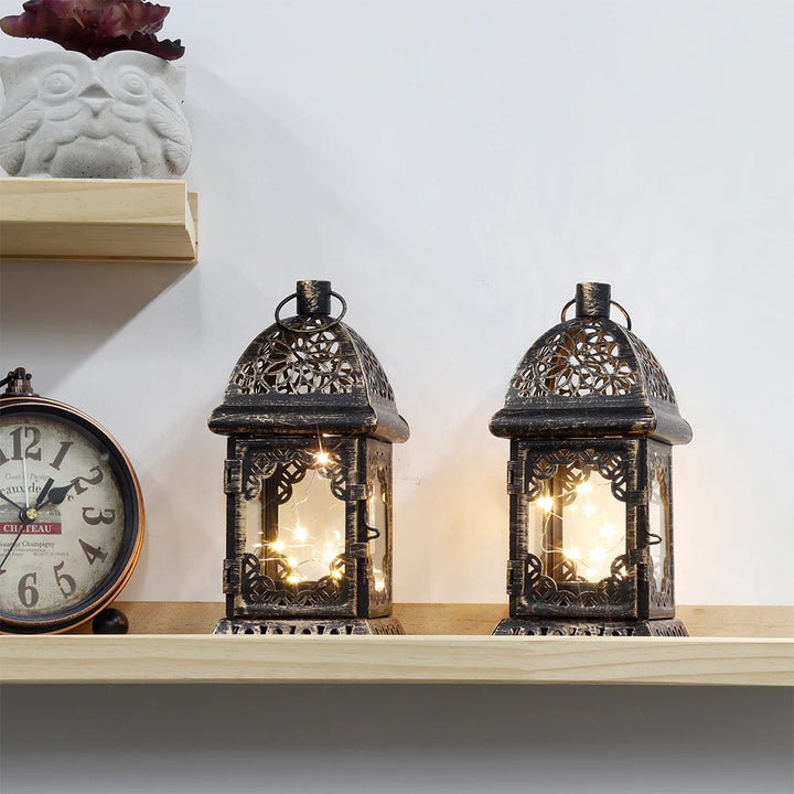 LED Fairy Light Lantern Set