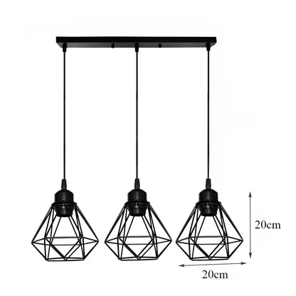 Nordic Single Head Iron Pendant Light