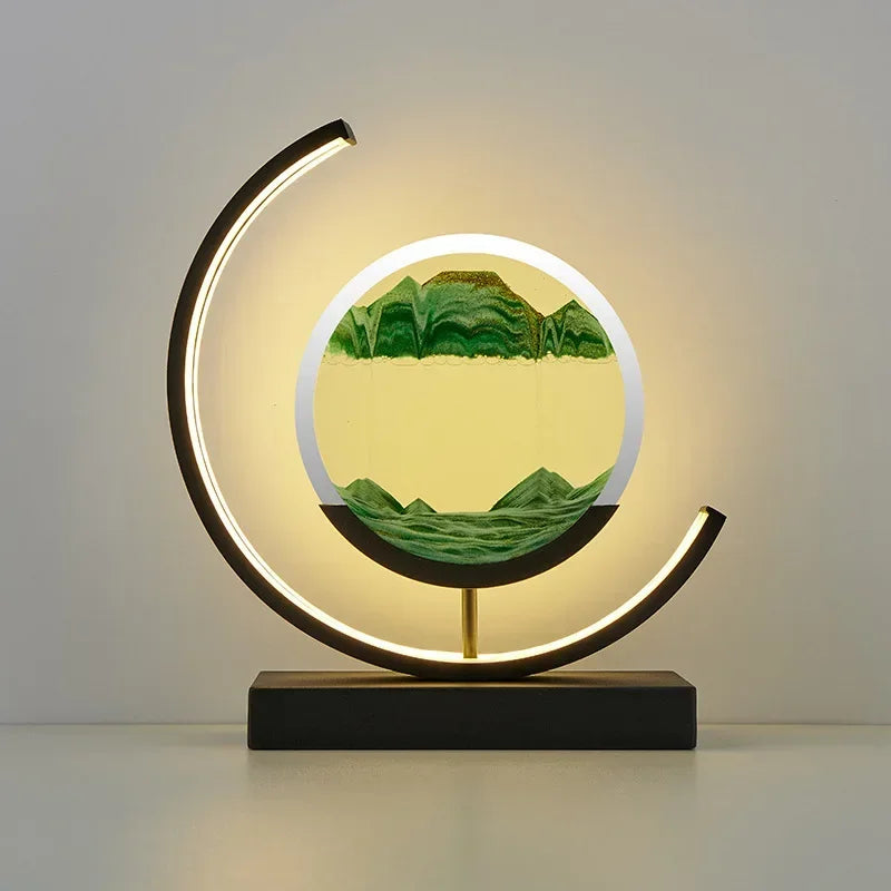 Mystic Sandscape LED Table Lamp