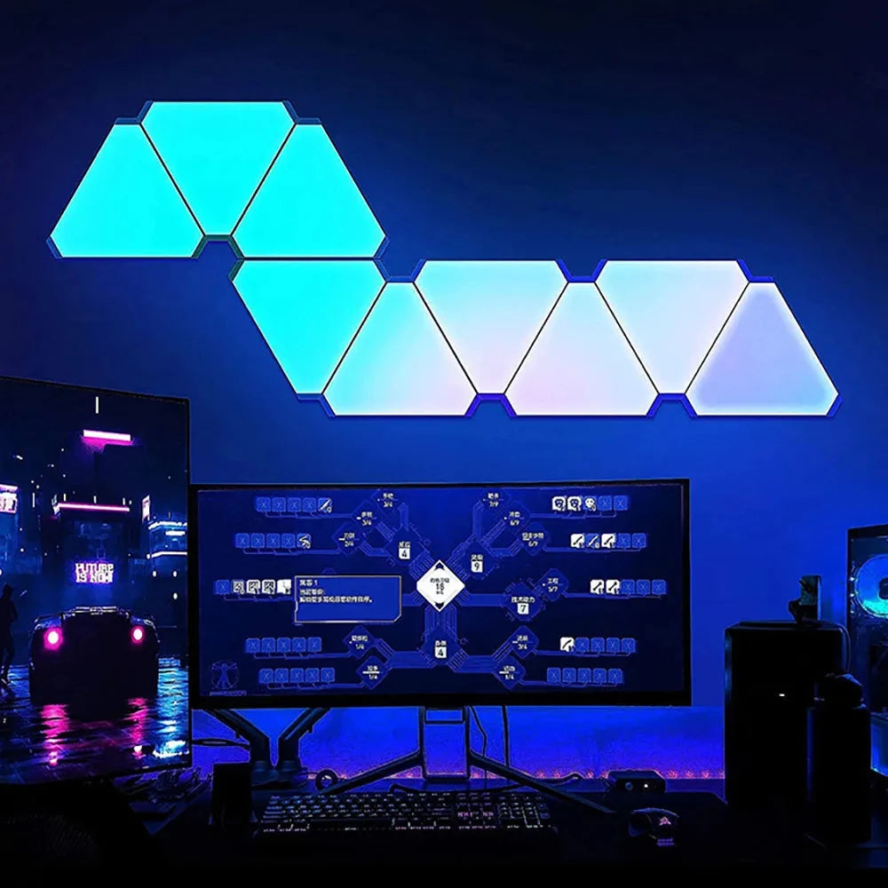 Triangle RGB Wall Lights