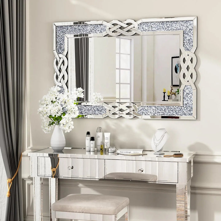 Diamond Crush Wall Mirror