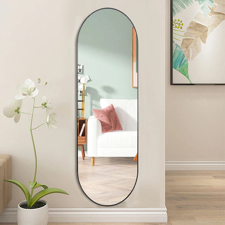 Modern Oval Wall Mirror