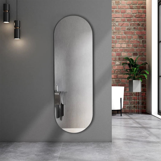 Modern Oval Wall Mirror