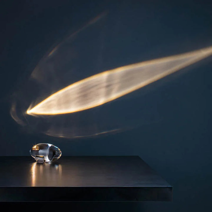 Italian Designer Crystal Table Lamp